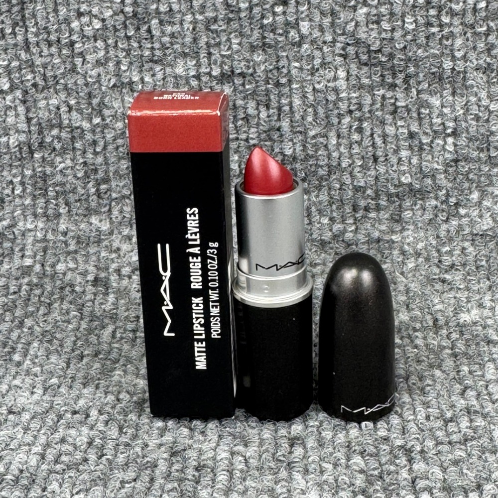 MAC Matte Lipstick 659 Natural Born Leader Berry Red 0.10oz New in Box
